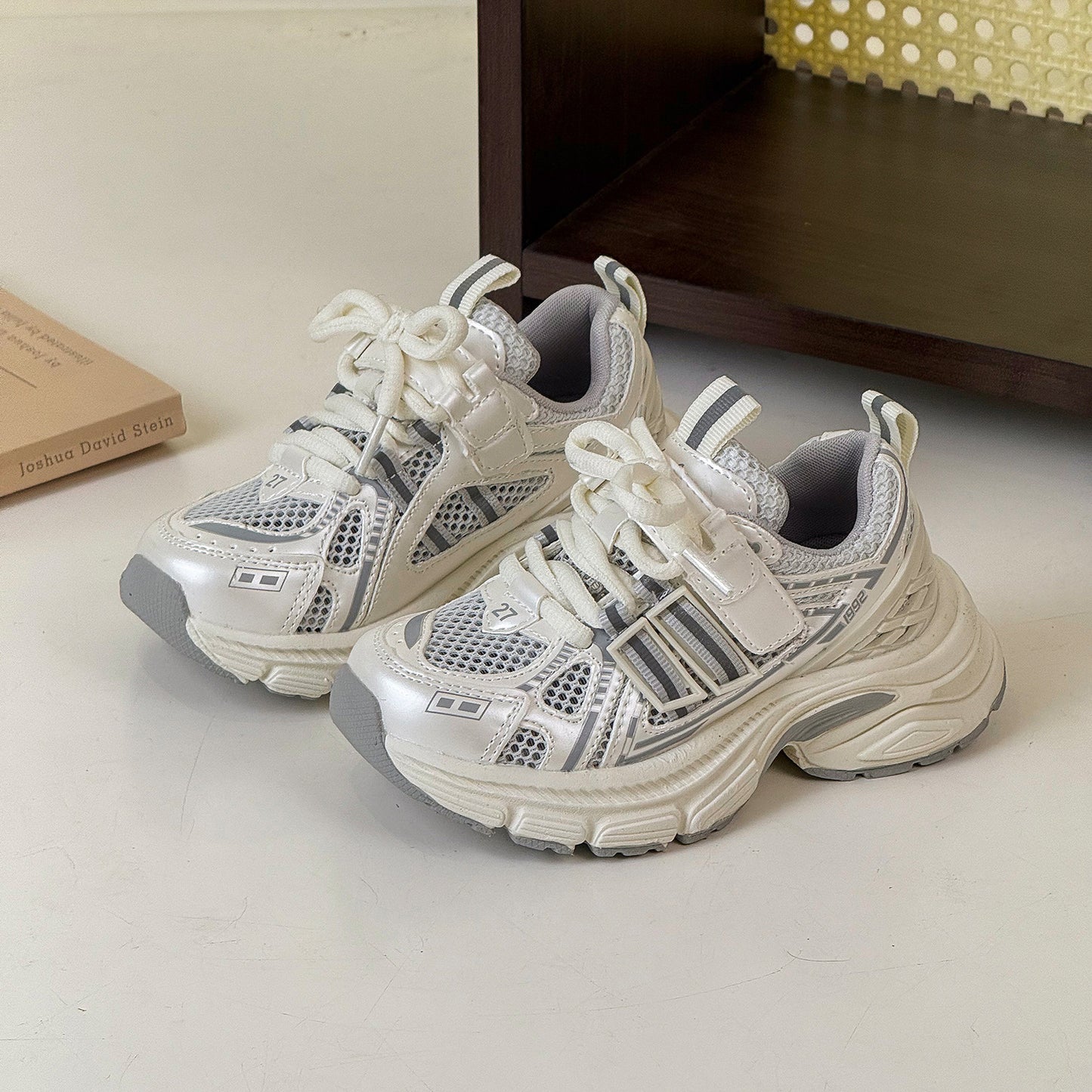 Children's Summer Single Mesh Breathable Boys Dad Kid's Sneakers