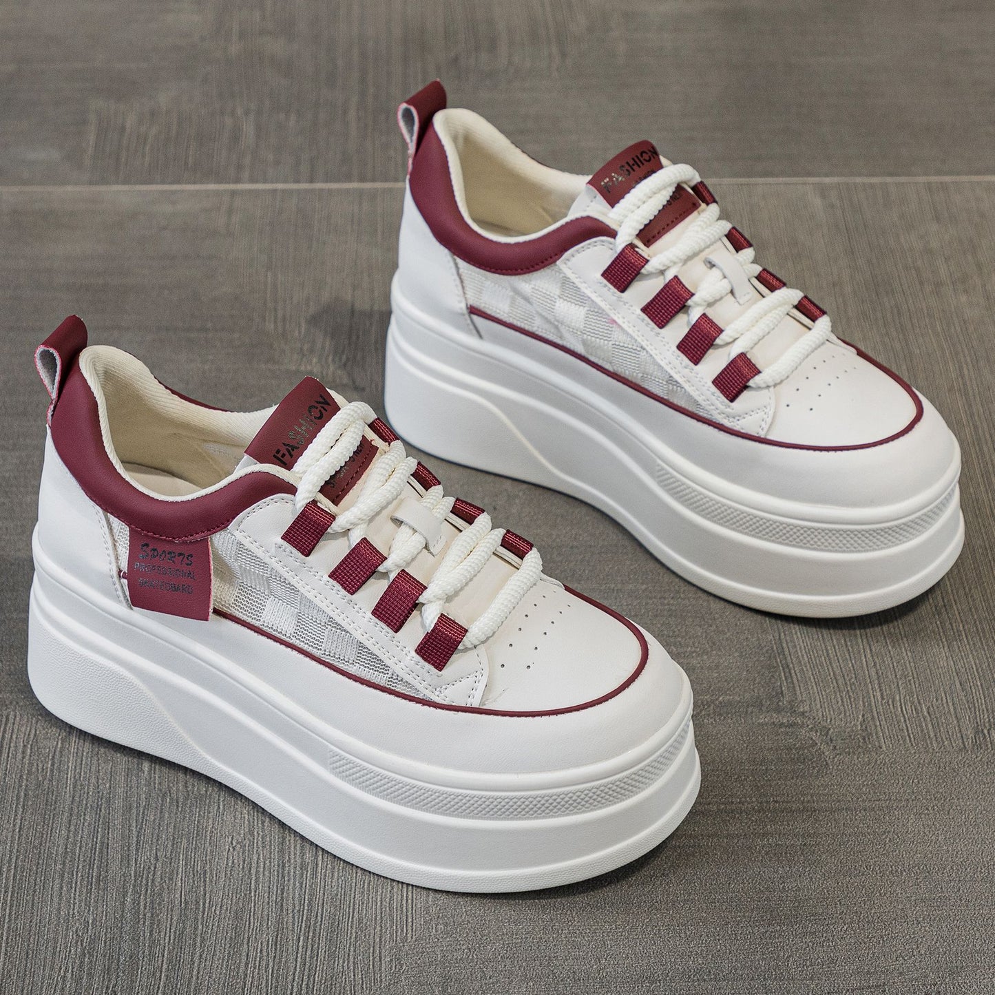 Women's Spring Inner Height Increasing Board Platform Casual Shoes