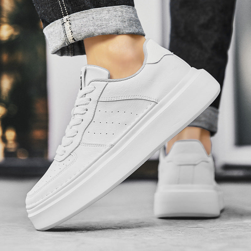 Men's Surface Pure Color Low Top Sports Sneakers