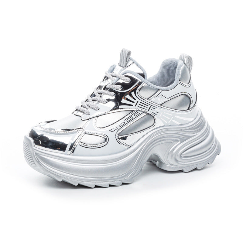 Women's Increasing Insole Light Running Outdoor Sports Casual Shoes