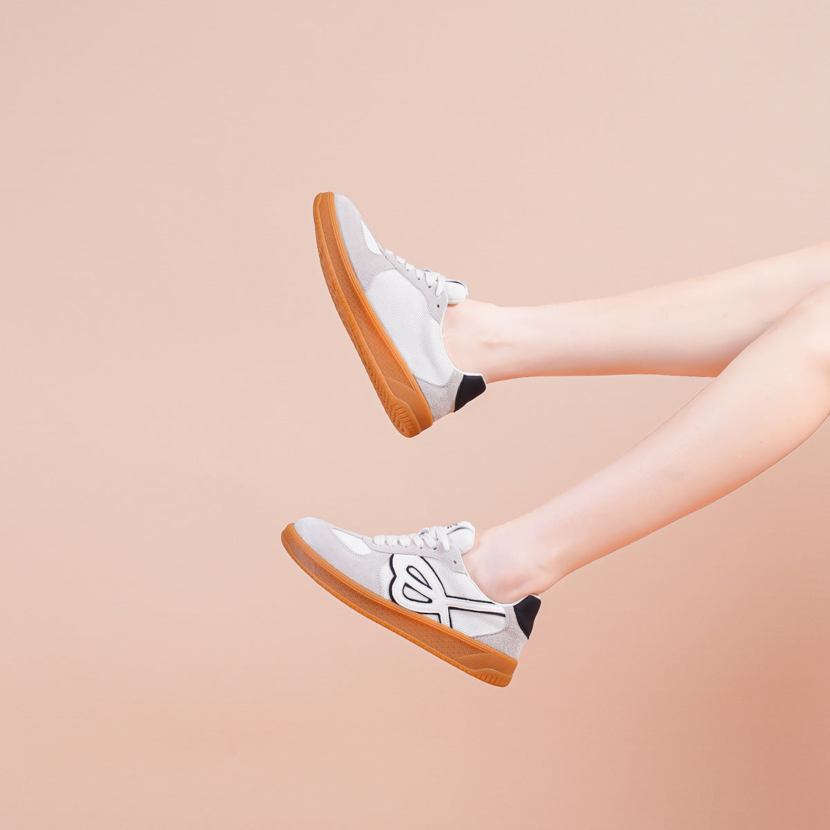 Women's Beautiful Flat German Training Breathable Sneakers