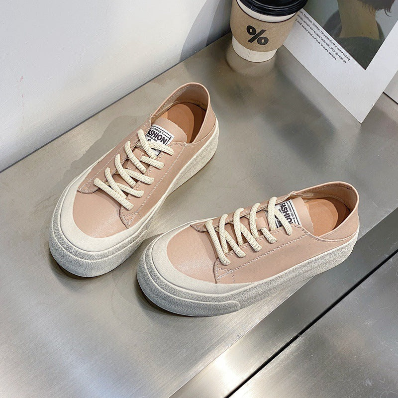 Women's Thick-soled Summer Pumps Breathable Thin Slip-on Women's Shoes