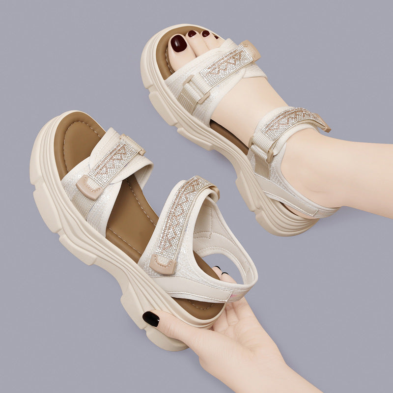 Women's Pretty Fashion Summer Fairy Wedge Sandals