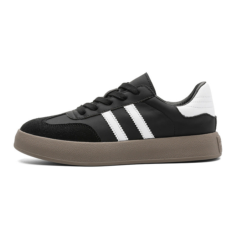 Women's & Men's Increasing Insole German Training White Fashion Elevator Men's Board Shoes