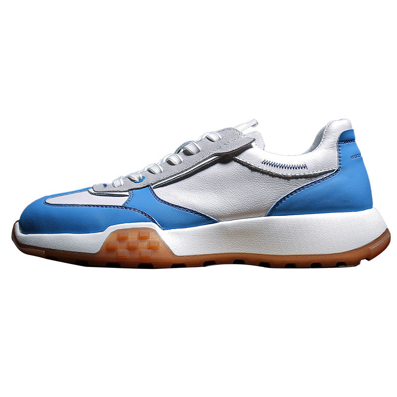 Men's Top Layer Waffle Running Comfortable Platform Casual Shoes
