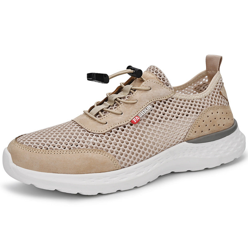 Men's Slip-on Summer Lightweight Breathable Soft Bottom Casual Shoes
