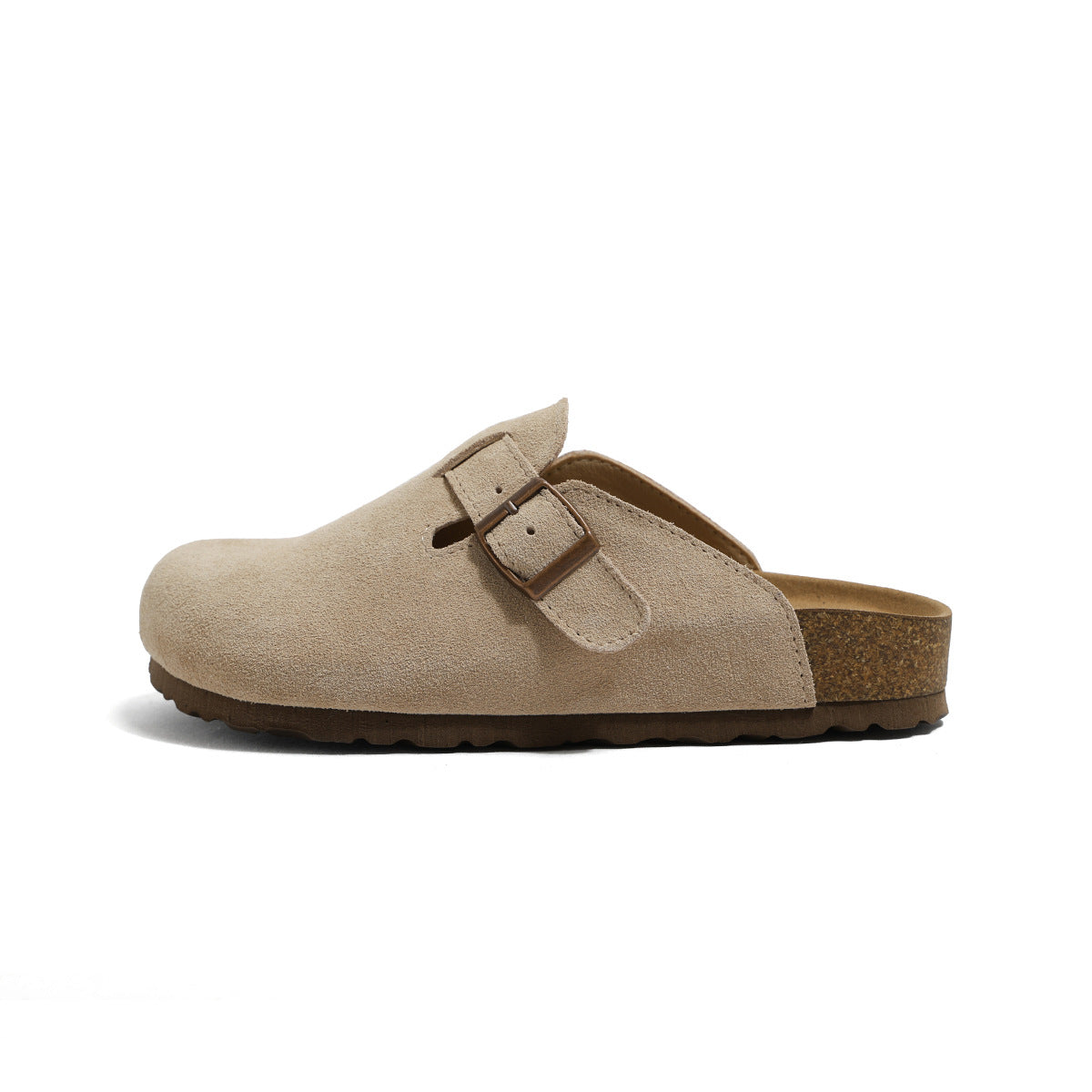 Women's Cork Inner Height Increase Flat Fishing Korean Style Sandals