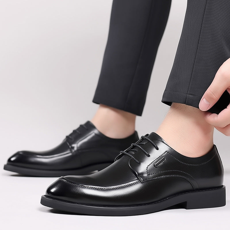 Men's High-grade Business Formal Wear Korean Style Leather Shoes