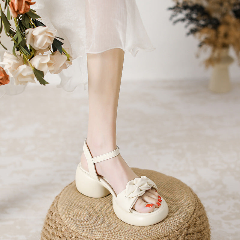 Women's Summer Fashion Thick Bottom Muffin Beach Sandals