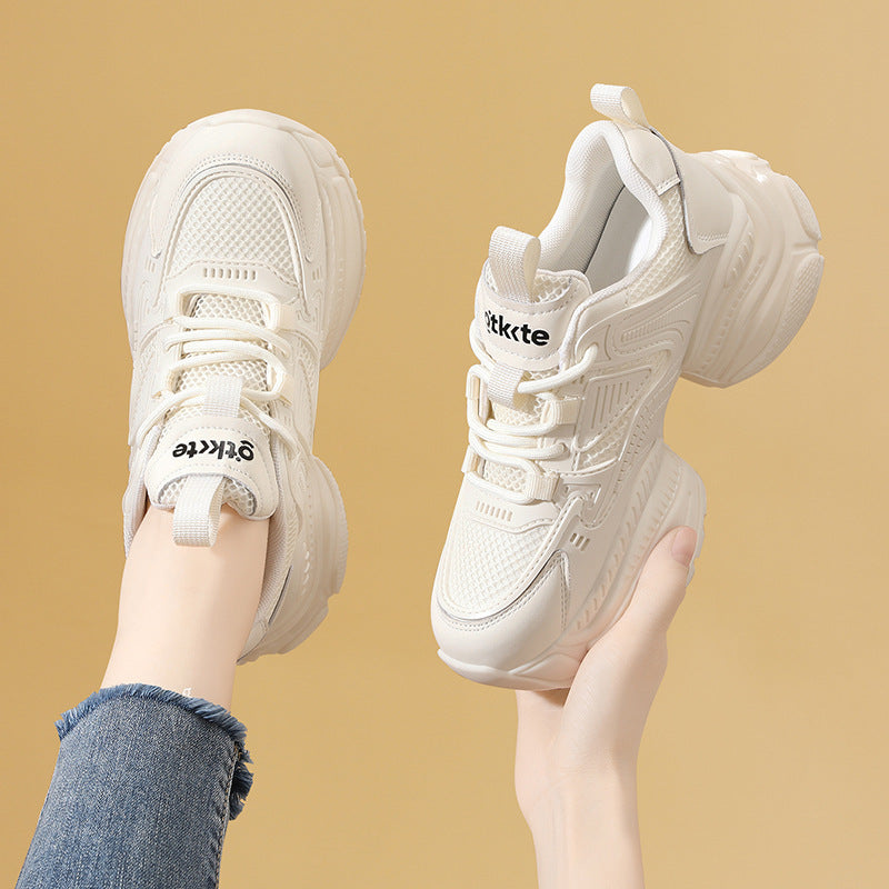 Women's Platform Muffin Heighten Soft Bottom Travel Casual Shoes