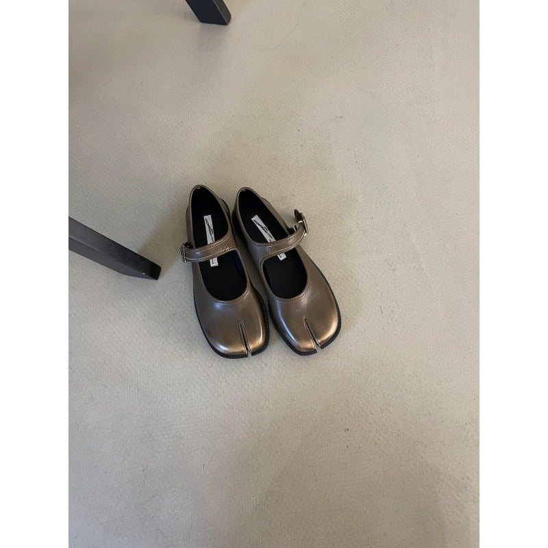 Women's Mary Jane Retro Spring Niche Split Casual Shoes