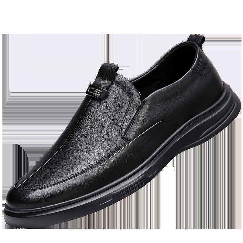 Top Layer Cowhide Soft Bottom Surface Loafers
