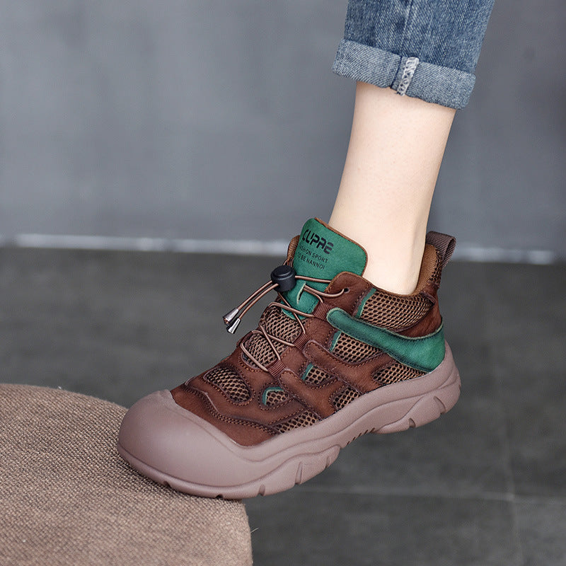 Toe Middle High Top Soft Bottom Casual Shoes