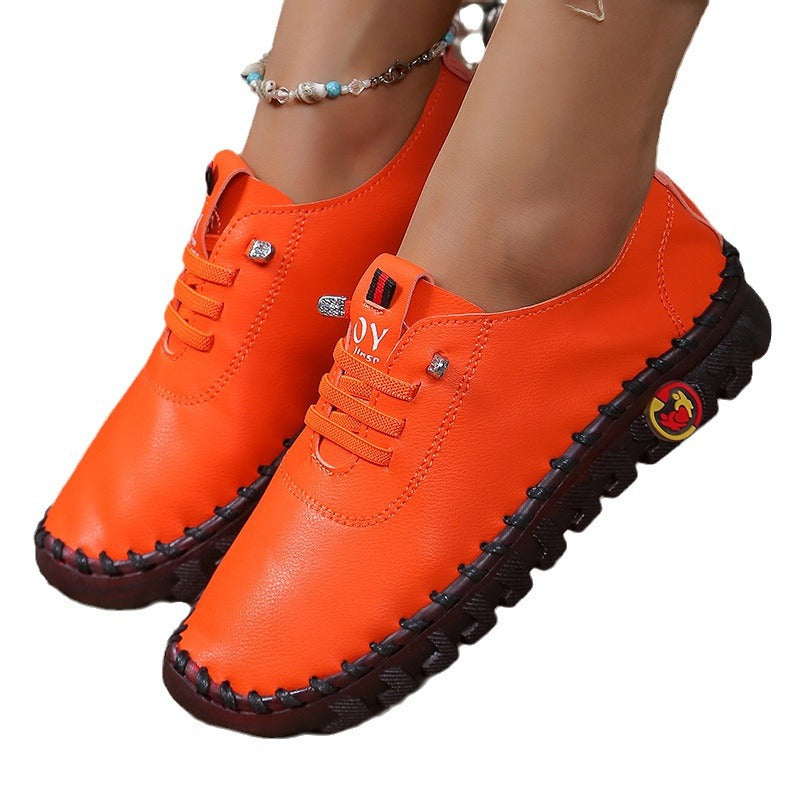 Women's Autumn Pumps Beef Tendon Soft Bottom Handmade Casual Shoes
