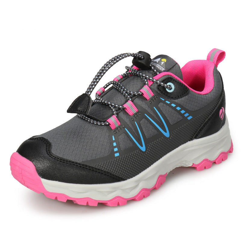 Children's Hiking Autumn Outdoor Medium Big Breathable Kid's Sneakers