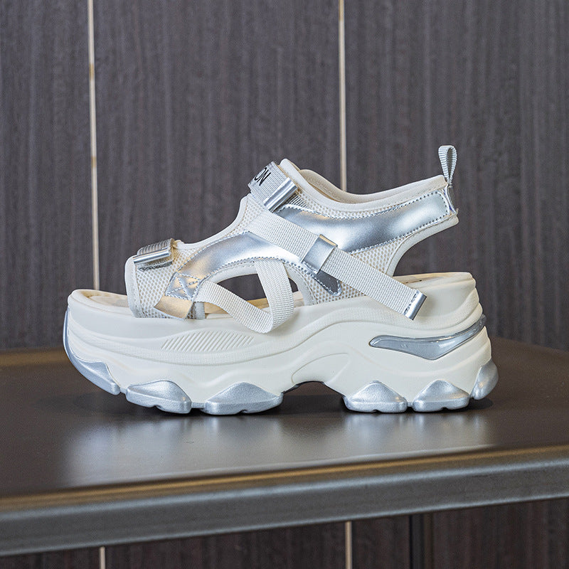 Women's Sports Dad Summer Height Increasing Muffin Sandals