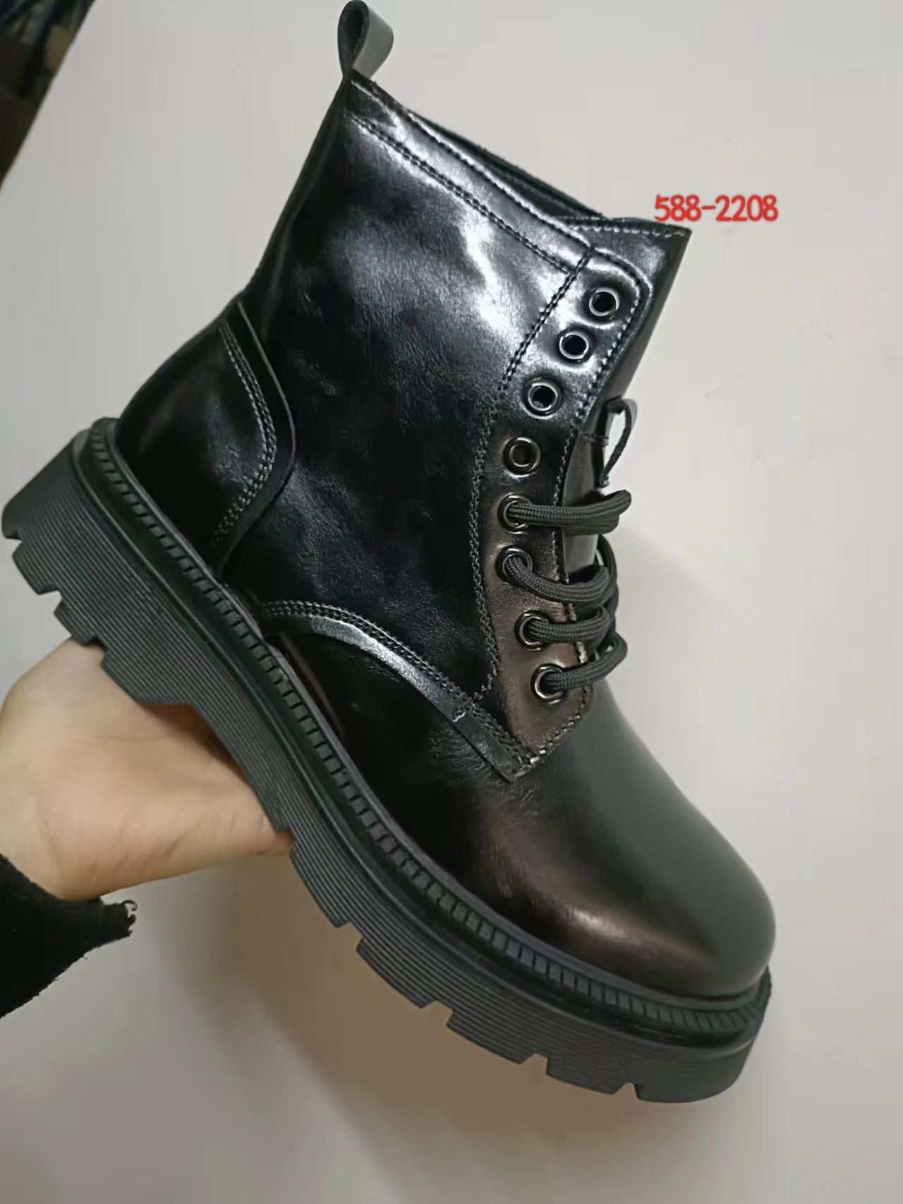 Men's Martin Thick Sole Increased Knight Boots