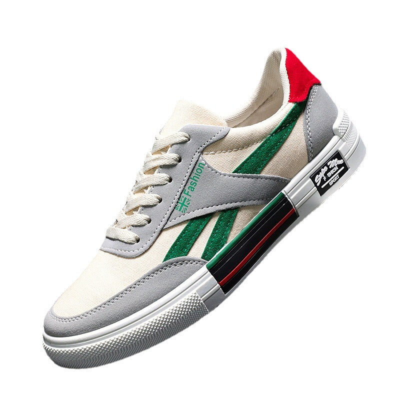 Men's Sports Breathable White Trendy Wild Spring Casual Shoes