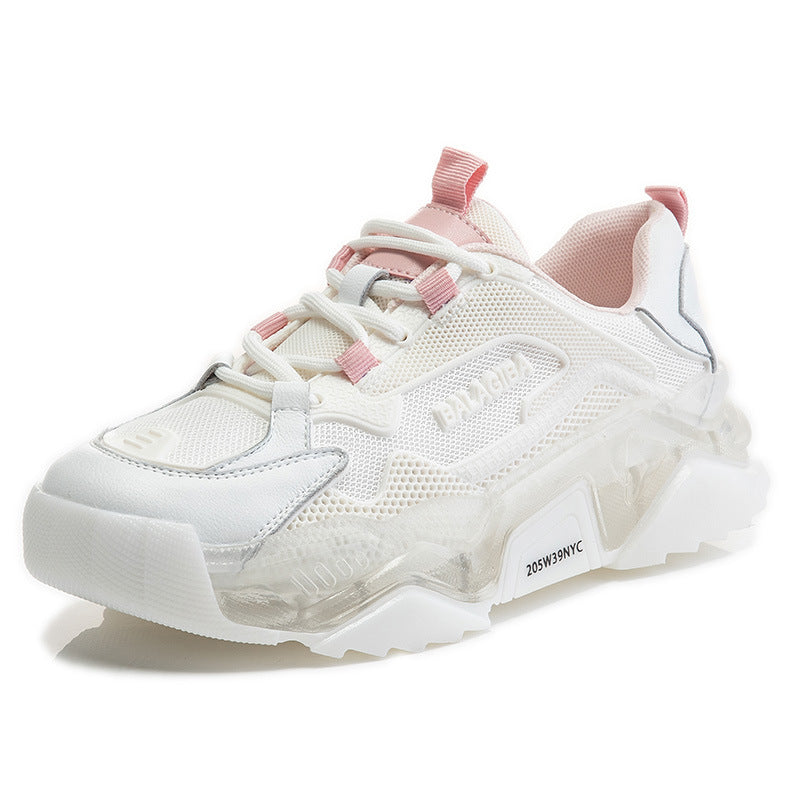 Women's Suction Film Bottom Dad Spring Breathable Sneakers