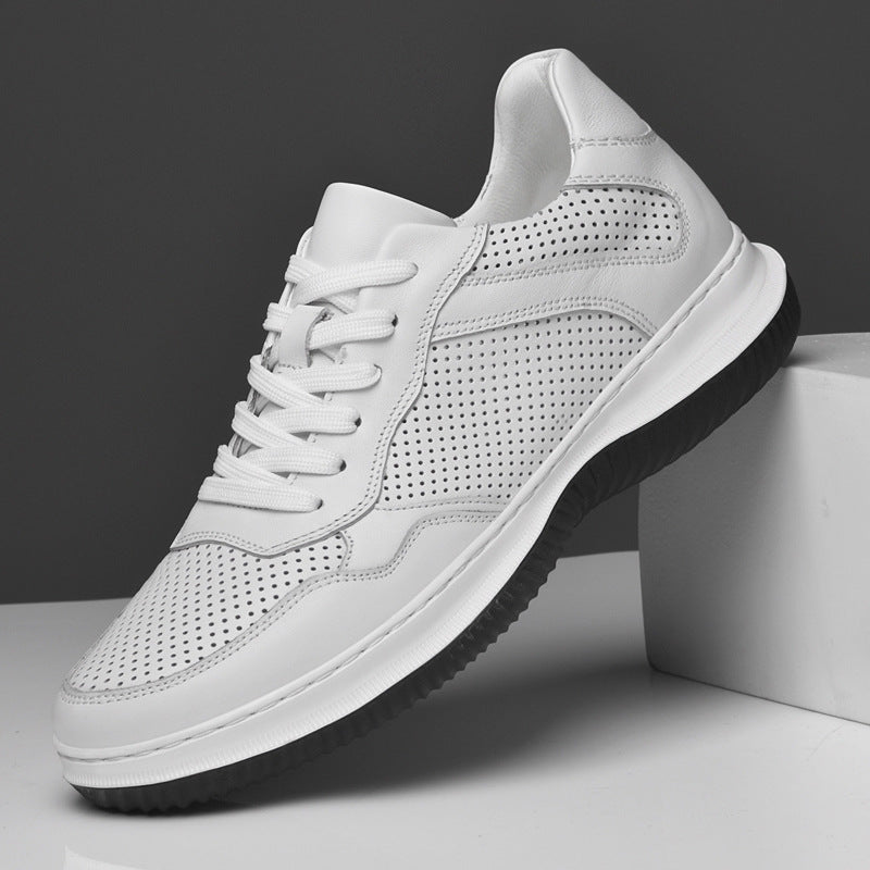 First Layer Cowhide Comfortable Breathable Service Leather Shoes