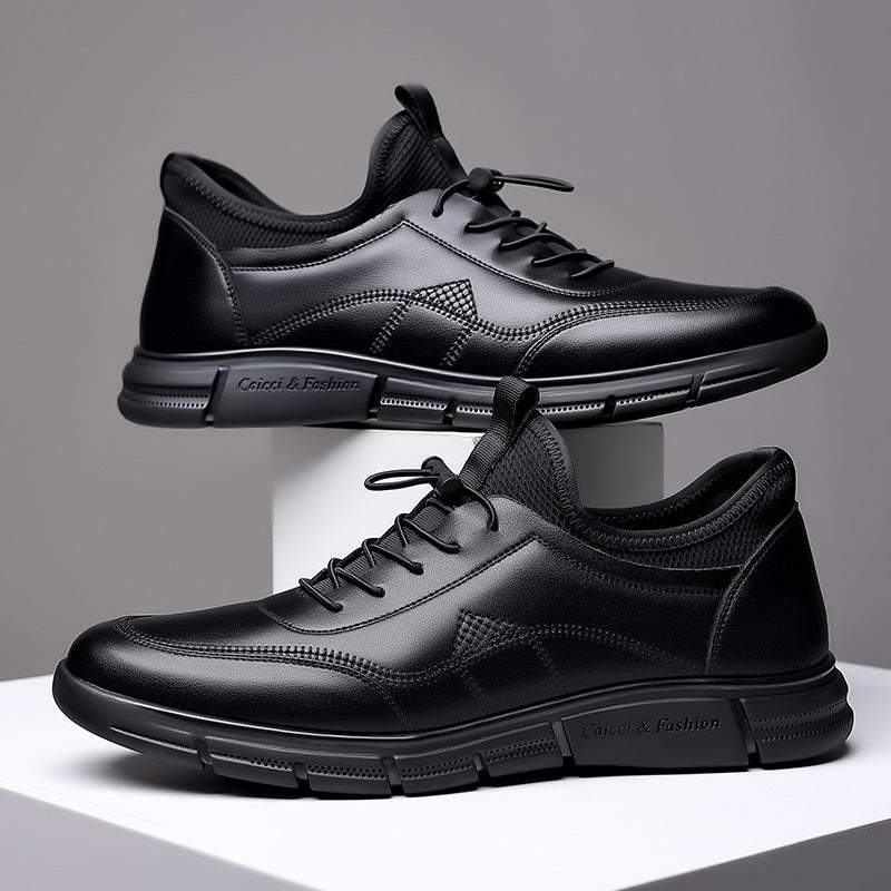 Men's Spring British Business Slip-on Soft Bottom Men's Shoes