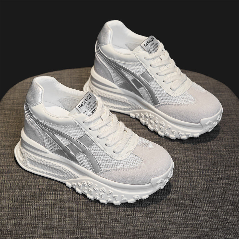 Women's Increasing Insole Dad Autumn Fashion Veet Women's Sports Shoes