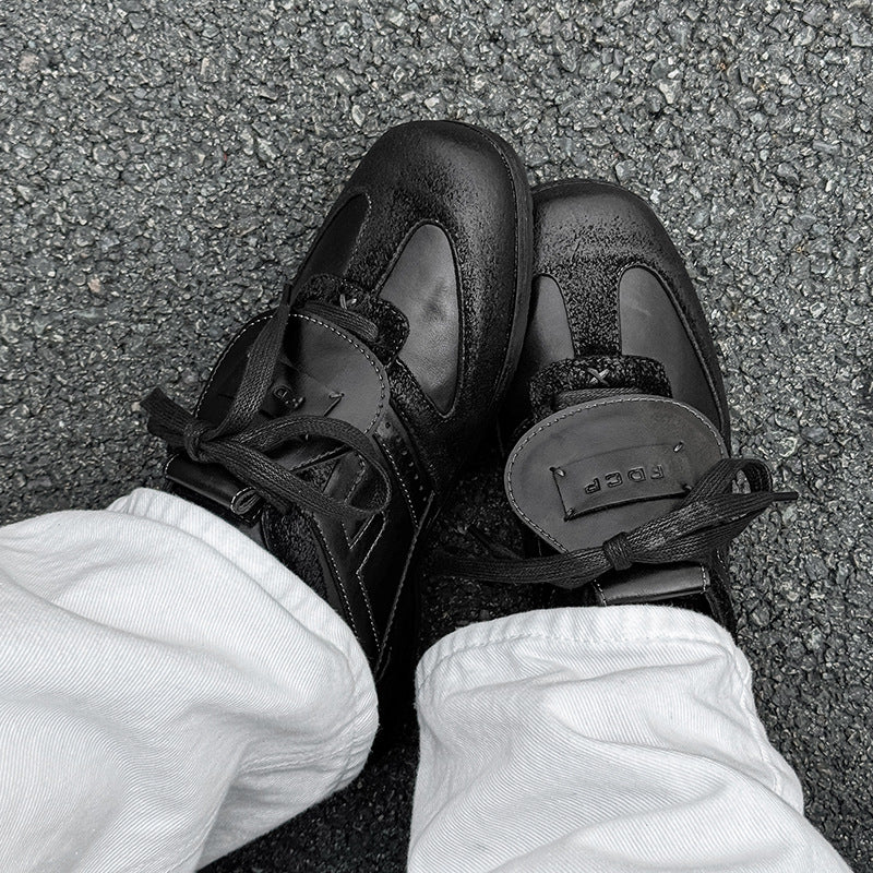 Glamorous Men's German Training Minimalist Trendy Leather Shoes