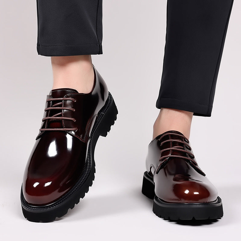 Men's Hair Stylist Korean British Trend Breathable Casual Shoes