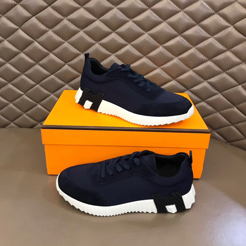 Men's Summer Breathable Fashionable Sports Genuine Deodorant Sneakers