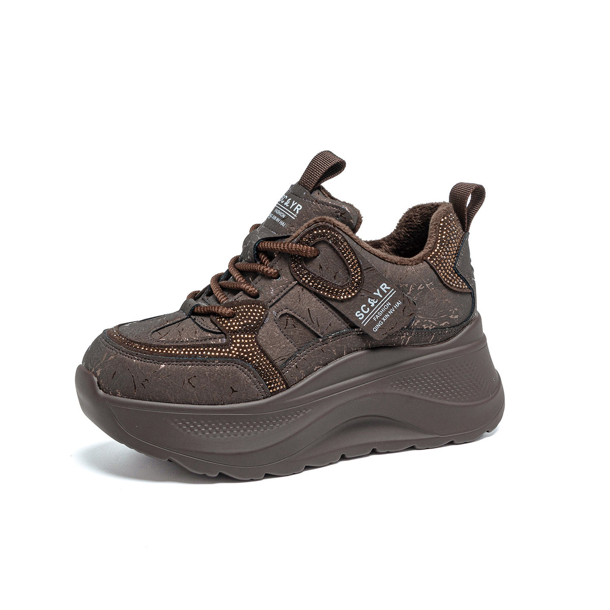 Women's Autumn Explosion Thick Bottom Fashion Small Dad Women's Casual Shoes