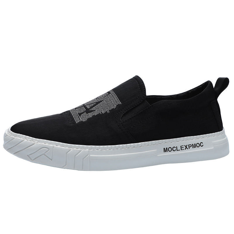 Men's Breathable Thin Fashion Lazy Ice Silk Sneakers