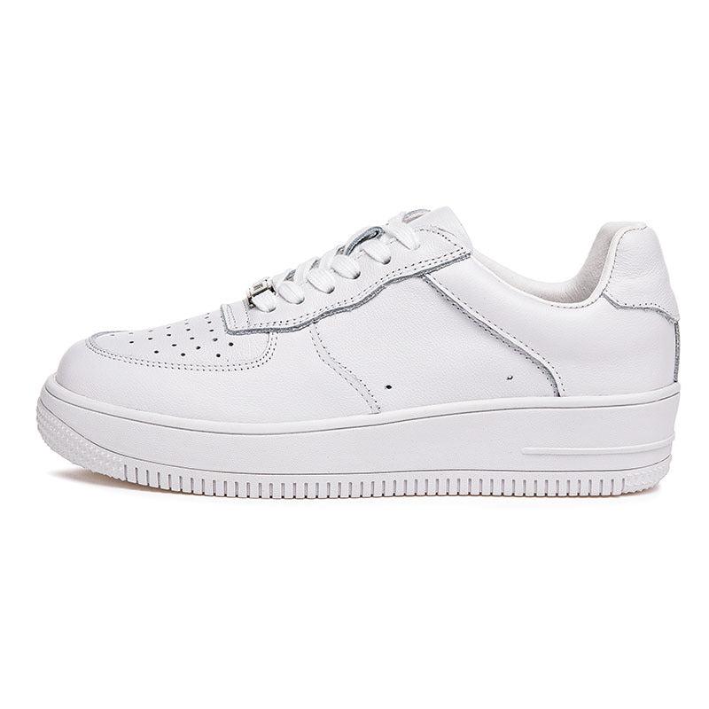 Women's & Men's First Layer Cowhide Air Force Versatile Men's Shoes
