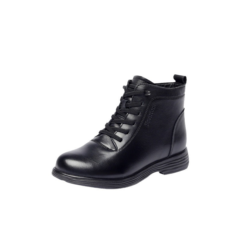 Women's Mother's Cotton Winter Warm Beef Tendon Boots