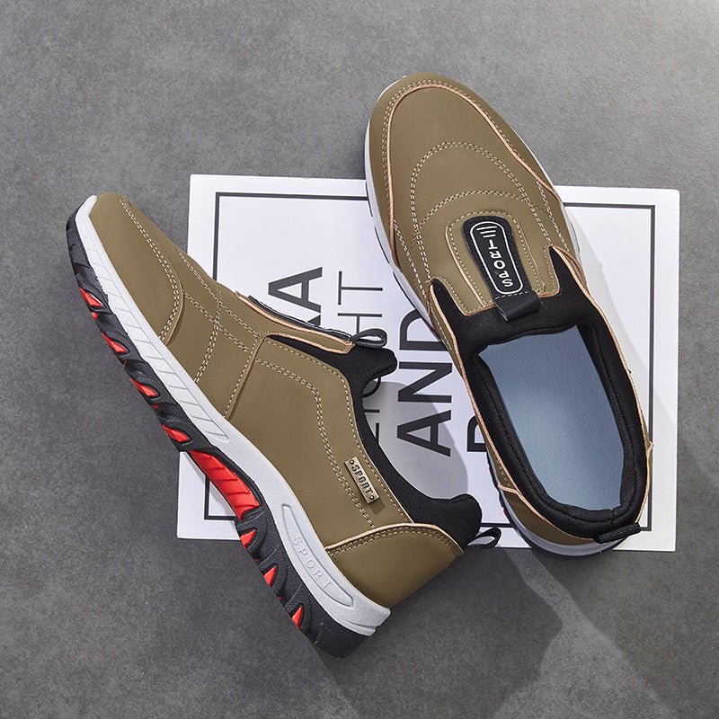 Men's Plus Size Slip-on Walking Soft Sole Casual Shoes