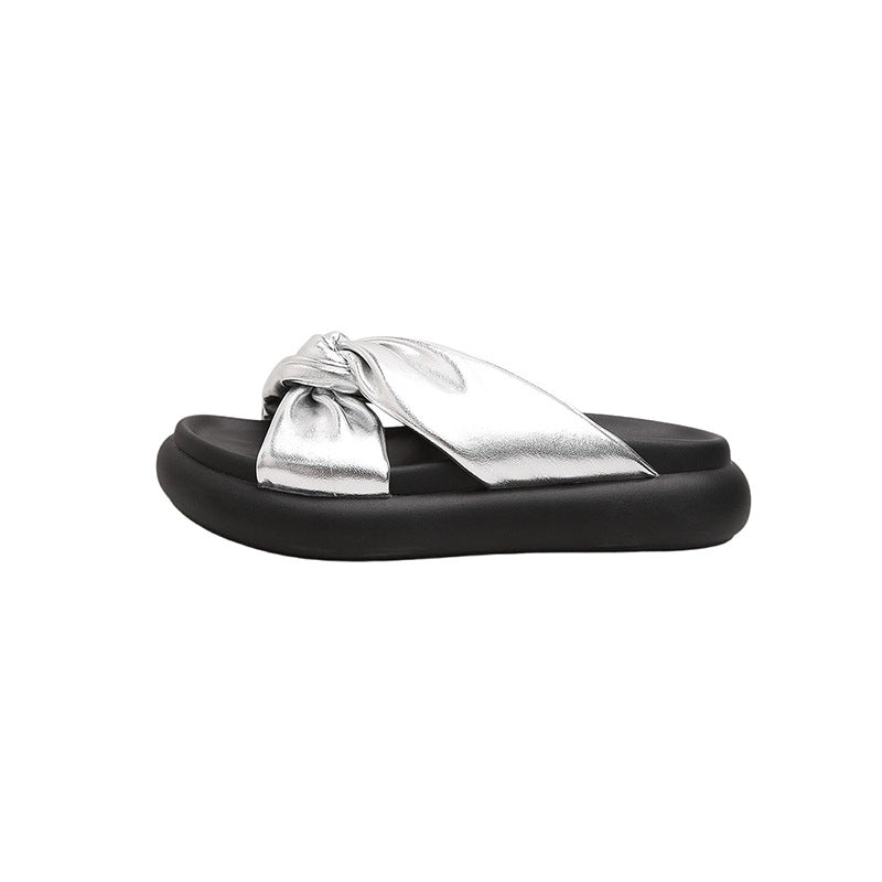 Women's Beach Thick-soled Summer Outer Wear With Slippers
