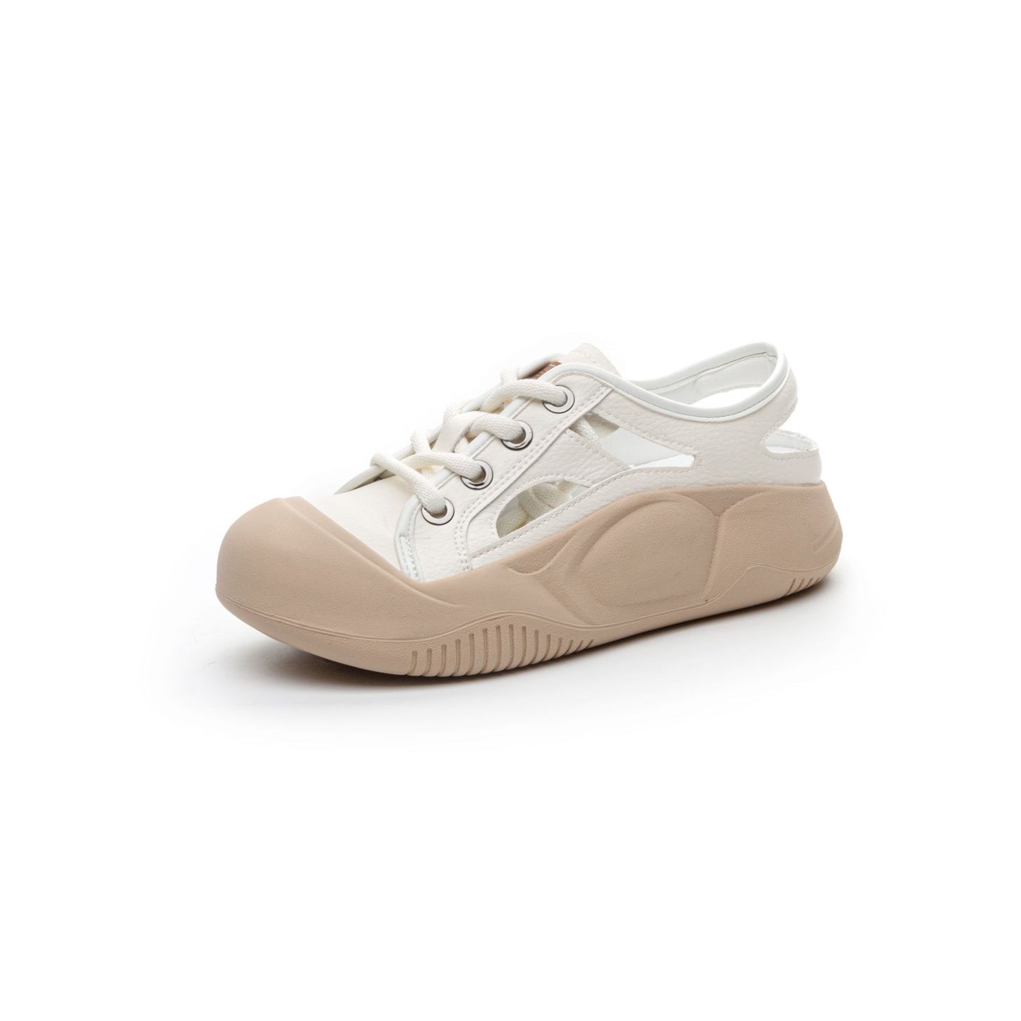 Women's Summer Closed Toe Breathable Hollowed Leisure Women's Shoes