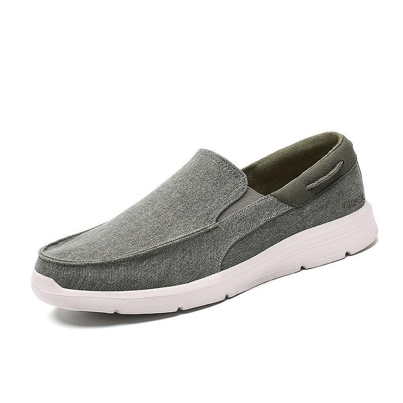 Men's Summer Korean Style Breathable Plus Size Canvas Shoes