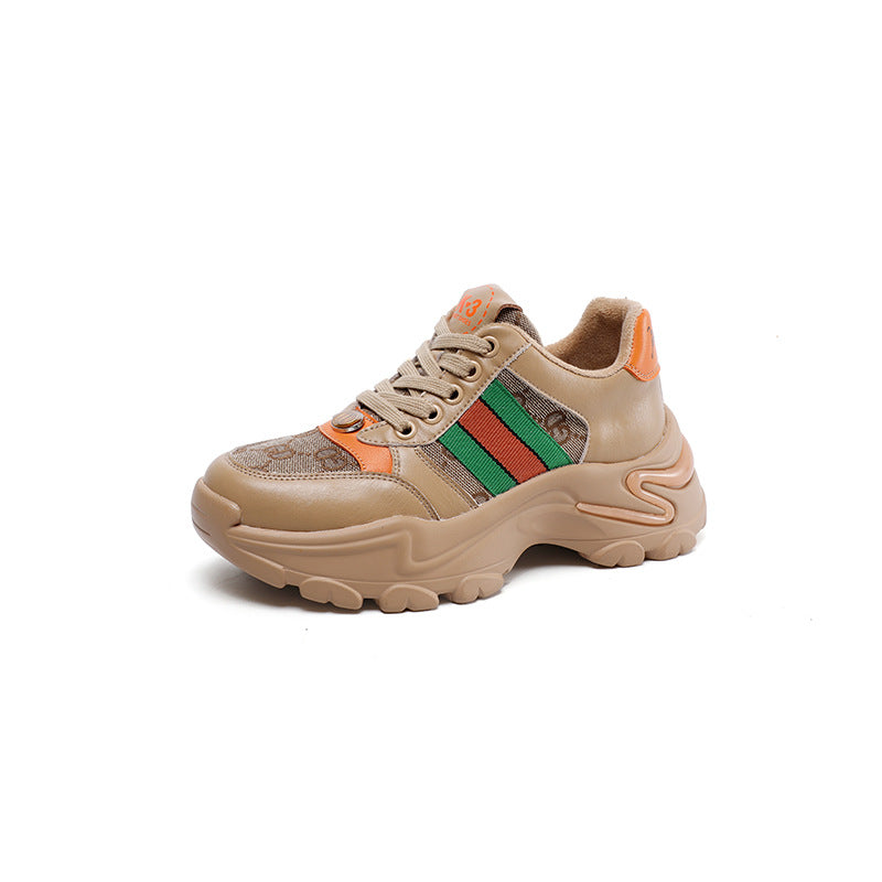 Women's Platform Dad European Goods Genuine Fashion Casual Shoes
