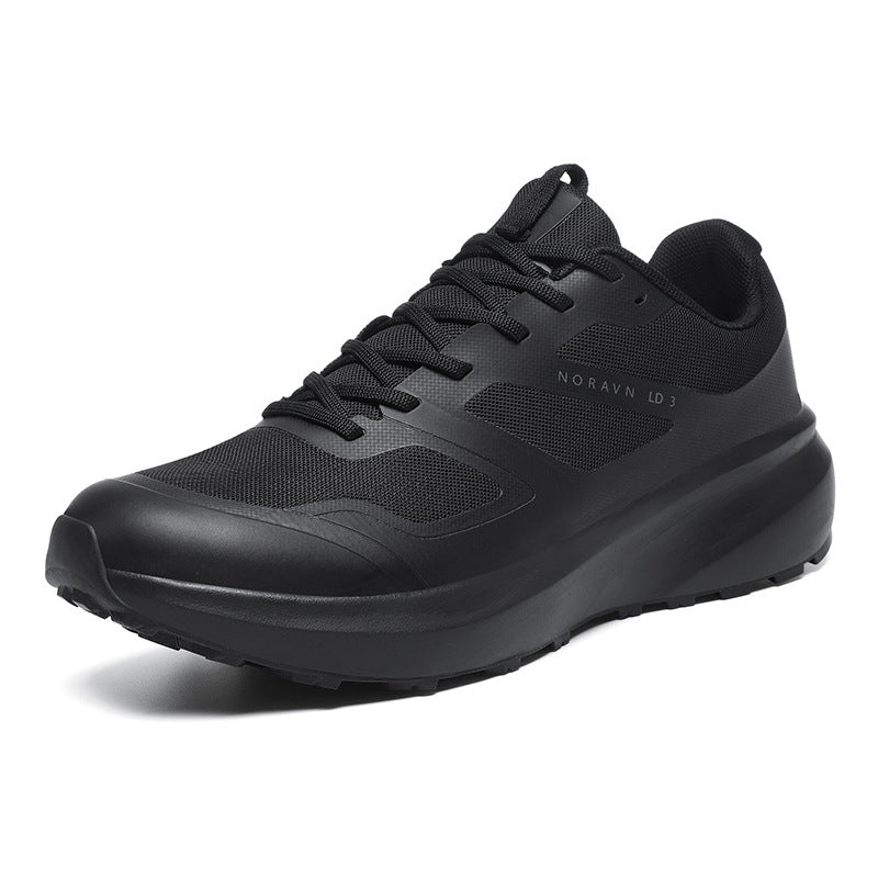 Men's Flat Waterproof Outdoor Hiking Running Commuter Sneakers