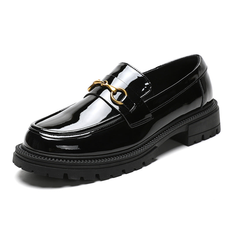 Women's Platform Slip-on With Skirt Soft Thick Loafers