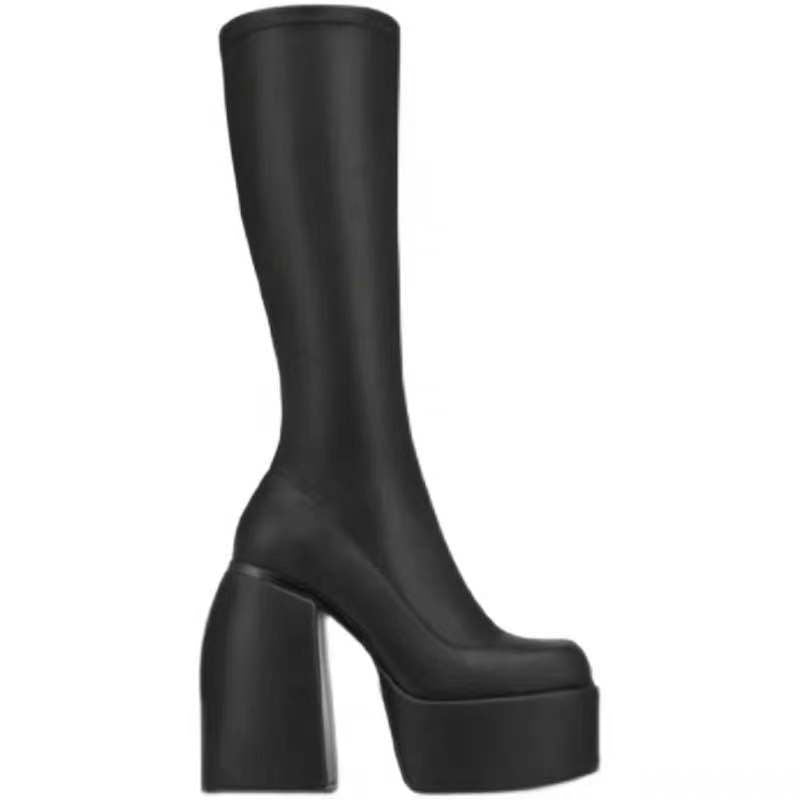 Head Female Chunky Platform Below The Boots
