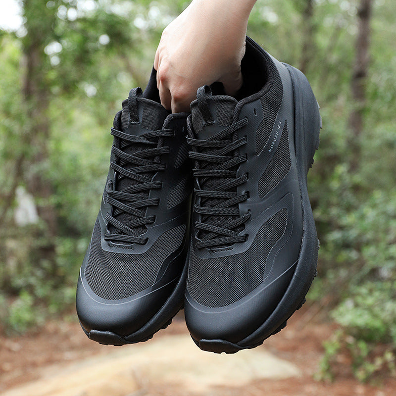 Men's Waterproof Hiking Live Broadcast Slow Running Sneakers
