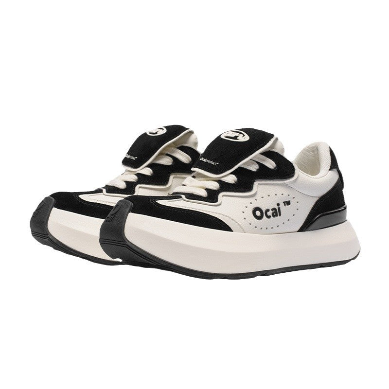 Women's Cloud Retro Platform Height Increasing Niche Country Sneakers