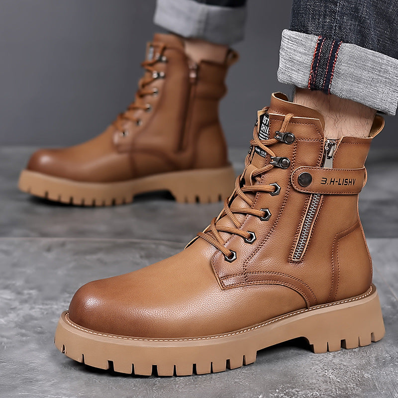 Men's Martin Platform British Fashion Trend Plus Boots