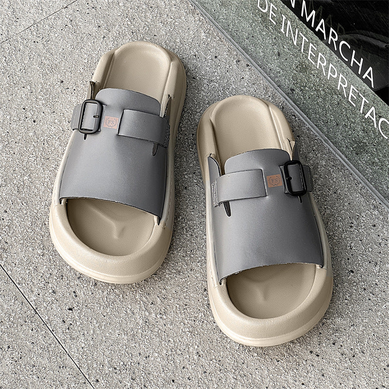 Cool Fashion Korean Style Button Beach Sandals