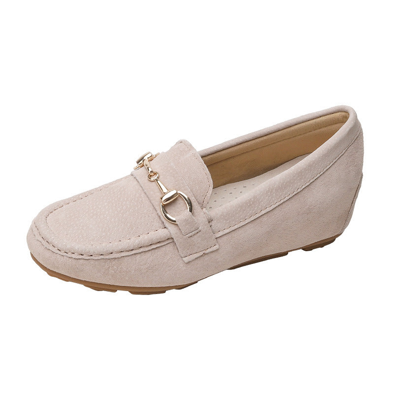 Women's With Hidden Female Korean Pregnant Slip-on Casual Shoes