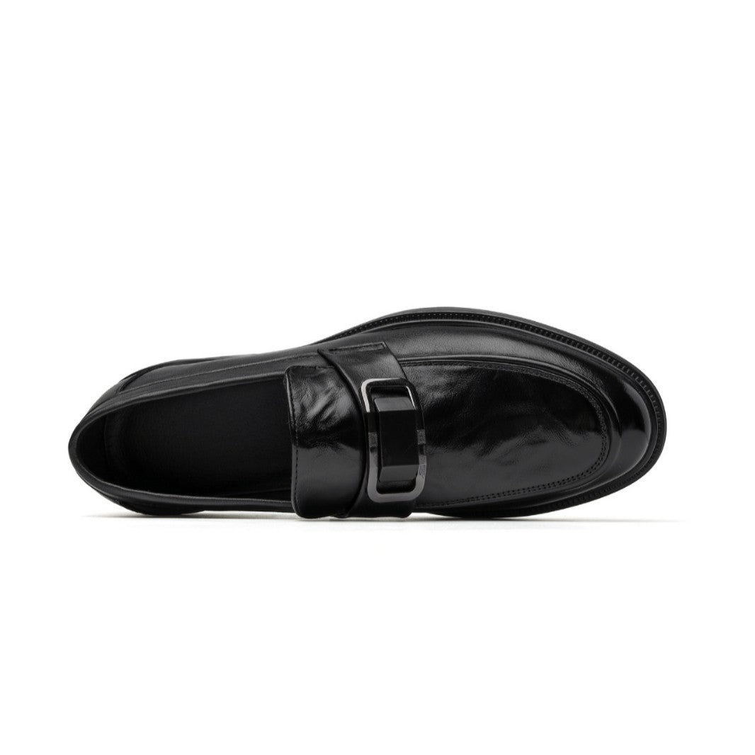 Men's British Style Business Pointed Formal Slip-on Leather Shoes