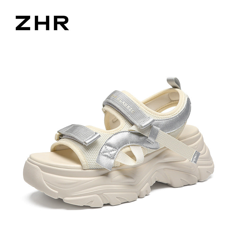 Women's Beach Sports Summer Versatile Velcro Height Sandals
