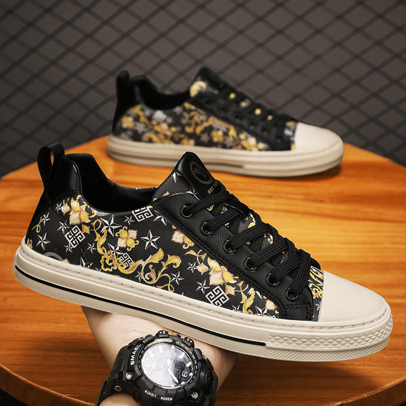 Men's Personalized Fashion Trend Breathable Soft Bottom Men's Shoes