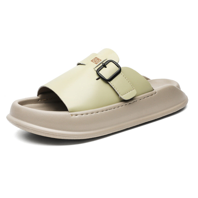 Cool Fashion Korean Style Button Beach Sandals